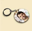 Personalised Round Photo Keychain