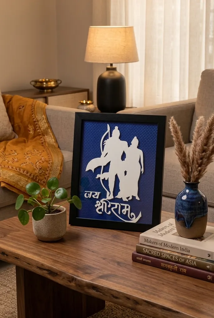 Shree Ram Cut-Out Frame